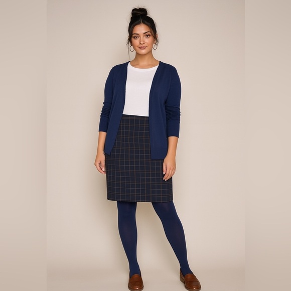 Ann Taylor Size 16 Plaid Pencil Skirt | Lined | Work to Weekend - Picture 2 of 2